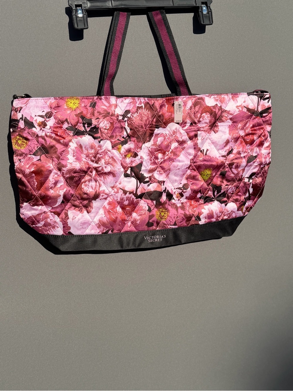 Victoria’s Secret Floral Quilted Weekender Tote Bag | Travel, Gym, Overnight